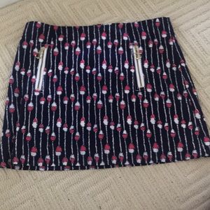 LILLY PULITZER nautical skirt